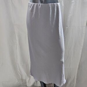 Jenni Kayne‎ Soft Gray Midi Skirt Womens Medium
